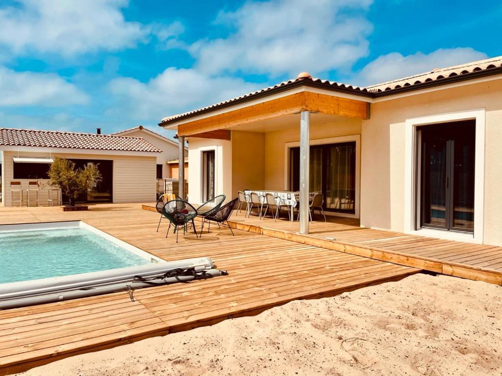 Villashomeclet - Villa Palm Beach Vensac Eksteriør billede
